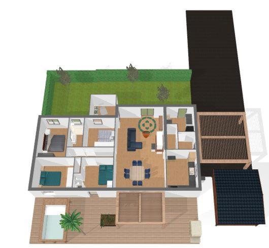 Belle Villa Avec Piscine Classee 3 Etoiles ลา-ฟูต-ซัวร์-แมร์ ภายนอก รูปภาพ